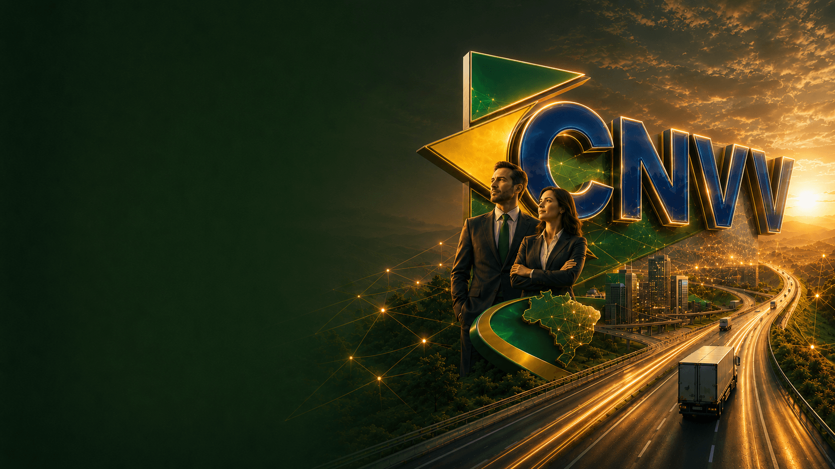 Imagem institucional da CNVV representando 18 anos de atuação.
